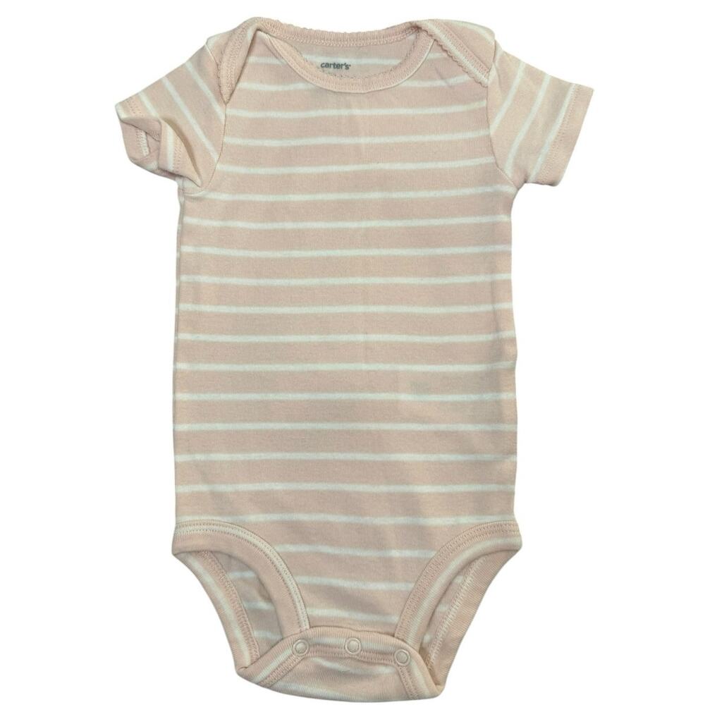 Carter's Bodysuit Bundle Baby Girl Bunnies Green 9 Months - Picture 2 of 9